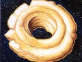 OLD FASHIONED DONUT IN SPACE