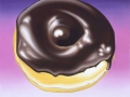 CHOCOLATE DONUT AT TWILIGHT