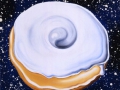 COSMIC WHITE FROSTED DONUT