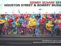"KENNY SCHARF HOUSTON ST. & BOWERY MURAL "